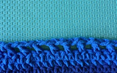 WIP : Blue Afghan Blanket
