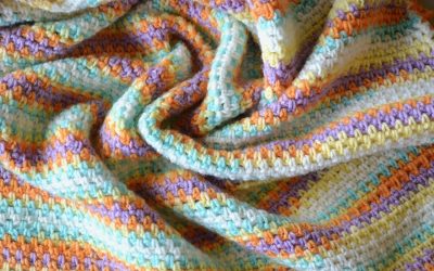 Colorful Baby Blanket (Crochet)