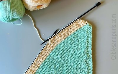 Dishcloths Downtime and Knitting Slumps