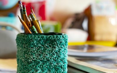 Green Tin Can Cozy