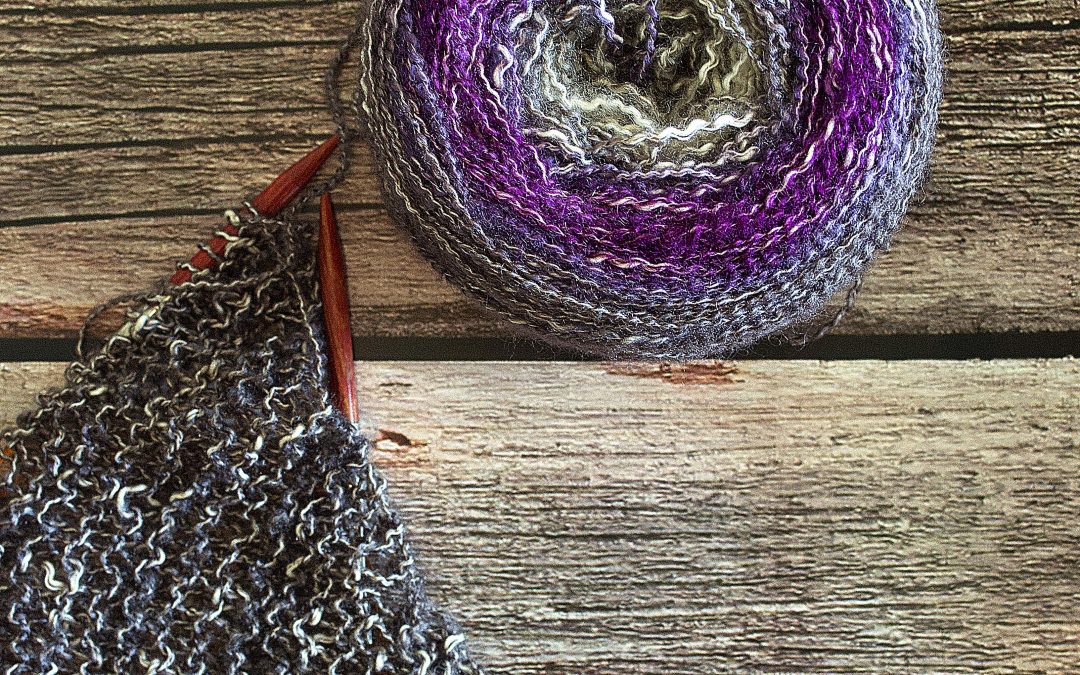 garter stitch shawl